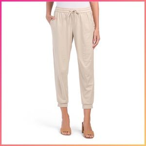 Maison D’Amelie of Paris Faux Suede Jogger Pants Size XS ($98)